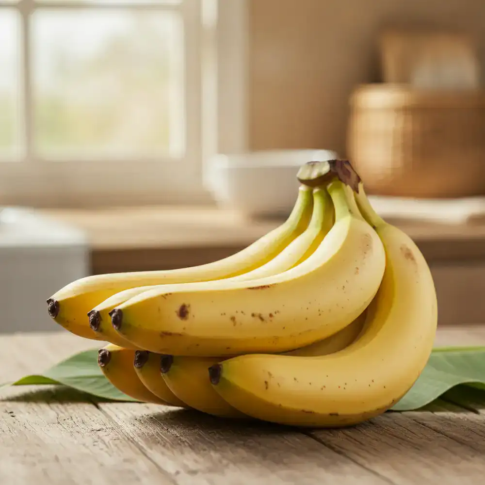 Bunch of ripe bananas